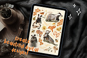Badger Clipart PNG - Magic Forest, an Animal Illustration by Lenninator Digital (Thumbnail 8 of 8)