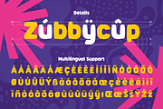 Chubzy - Chubby Display, a Sans Serif Font by Brand_Hero (Thumbnail 9 of 10)