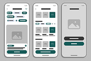 Modern Food Shop Mobile App UI Kit, a Social Media Template by MightyDesign (Thumbnail 4 of 7)