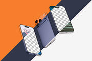 iPhone 17 Pro Mockup, an iPhone Mockup by itefan Studio (Thumbnail 3 of 3)