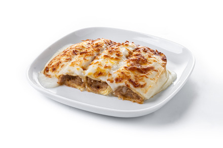 Baked Cannelloni with Cheese and Béchamel Sauce