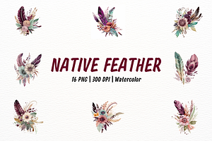 Vibrant Native American Flower, a Decorative Illustration by New-School-Wave