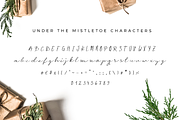 Under the Mistletoe- Script Font, a Script Font by duka (Thumbnail 5 of 5)