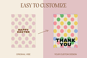 Happy Easter Card Templates Ai, PSD, a Card Template by Orca Design (Thumbnail 7 of 10)