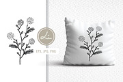 Hand drawn Botanical And Wildflowers, a Decorative Illustration by lindoet23 (Thumbnail 2 of 3)