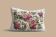 Two patterns with pomegranates, a Decorative Illustration by KupalinaArt (Thumbnail 4 of 4)