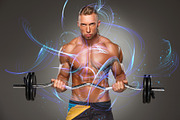 60 Light Trails PNG & PS Brushe, a Brush Add-On by MRI STUDIO (Thumbnail 9 of 14)
