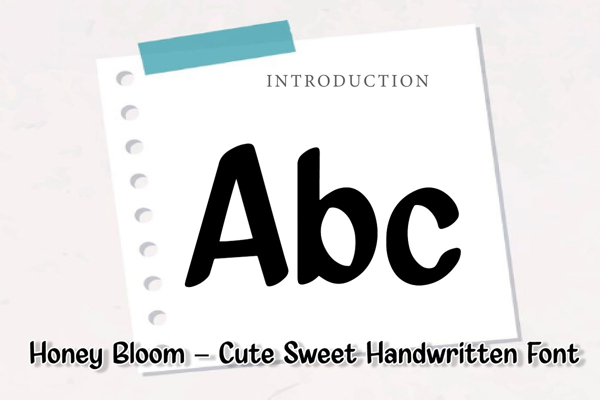 Honey Bloom, a Handwritten Font by Wow Magic (Photo 2 of 3)