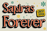 Advine 3D, a Serif Font by Craft Supply Co. (Thumbnail 3 of 8)