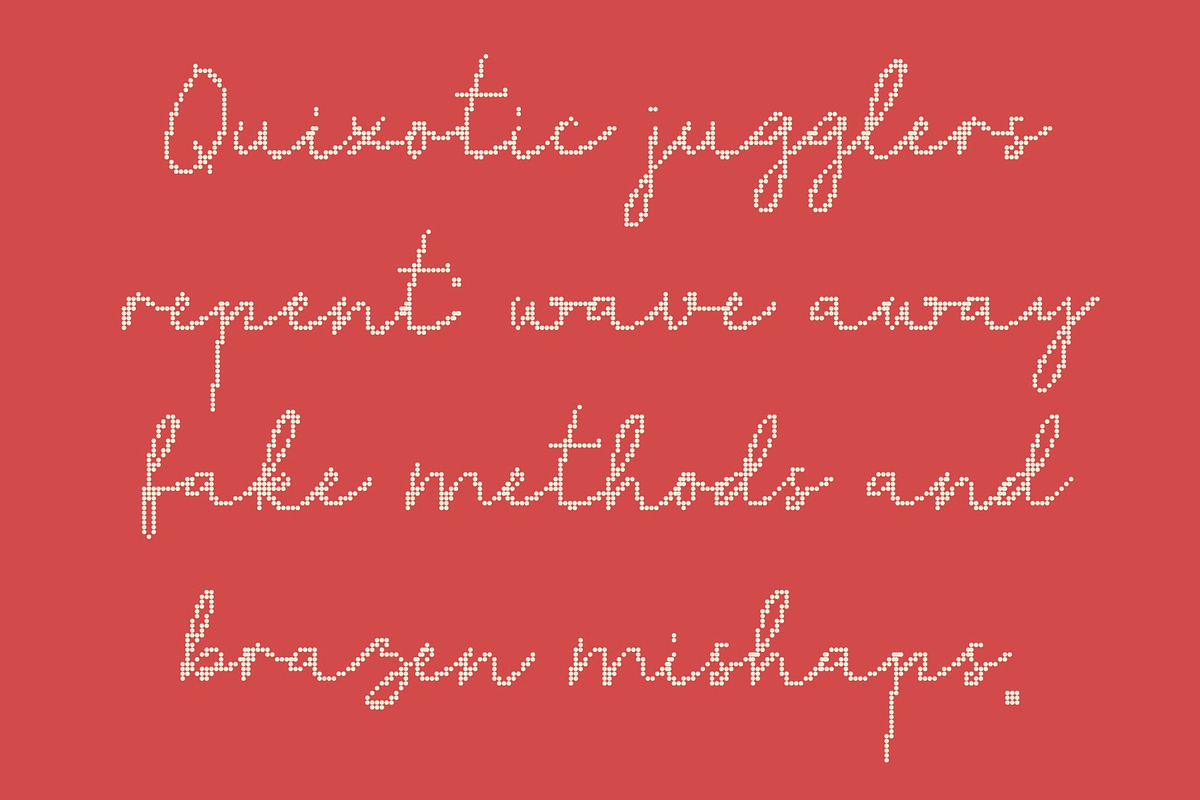 CS Ruska Disco, a Script Font by Craft Supply Co. (Photo 4 of 8)