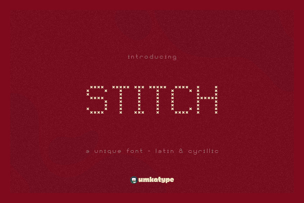 Stitch Pixel Game Font, a Script Font by alpercakici (Photo 9 of 9)