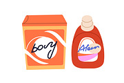 Household cleaning supplies set, an Object Illustration by Good Studio (Thumbnail 3 of 7)