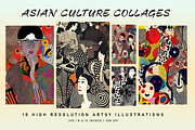 Asian Culture Collages, a Person Illustration by Digital Art Creations (Thumbnail 1 of 5)