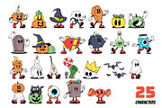 Fright Night Fun Halloween Character, a Seasonal Illustration by Sandypramana (Thumbnail 3 of 11)