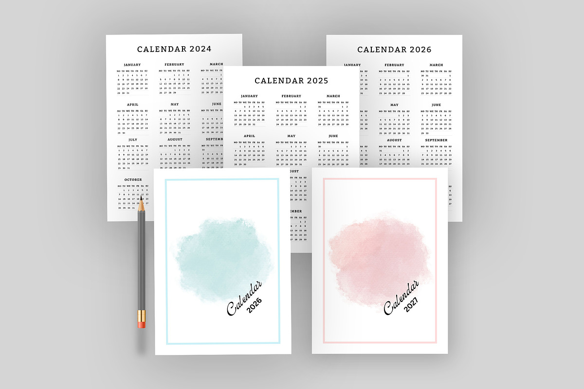 Calendar Template, a Stationery Template by Design Zone (Photo 3 of 5)