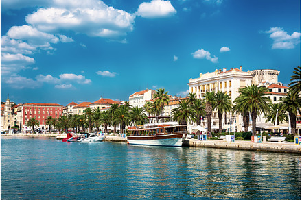 View to Split embankment, an Architecture Photo by Nature and travel
