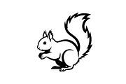Black Squirrel Vector Icon Bundle, an Illustration by jahid234 (Thumbnail 3 of 51)