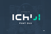 Ichiji – A Strong Modern Font Duo