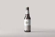 Beer Bottle Mockup, a Packaging Mockup by pmvch (Thumbnail 1 of 10)