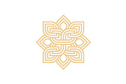 Flower Line Art Logo, a Branding & Logo Template by Buqancreative (Thumbnail 2 of 4)