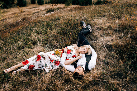 Be together always stock photo containing outdoor and fog