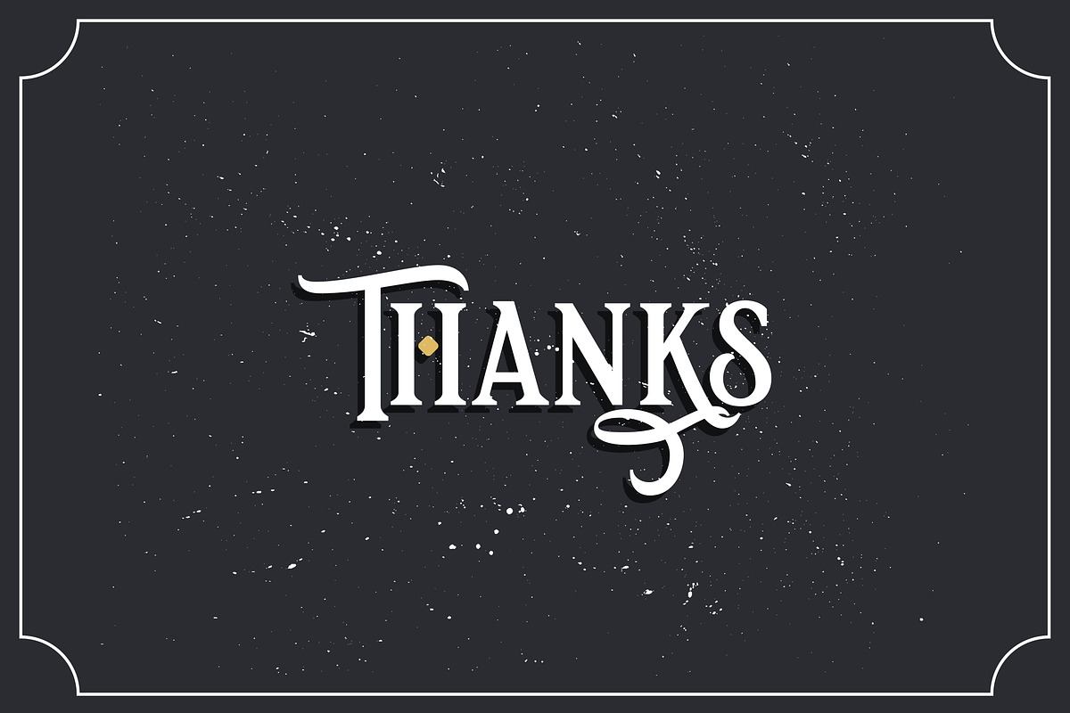Etherion - Vintage Display, a Symbol Font by Inspiratype (Photo 9 of 9)