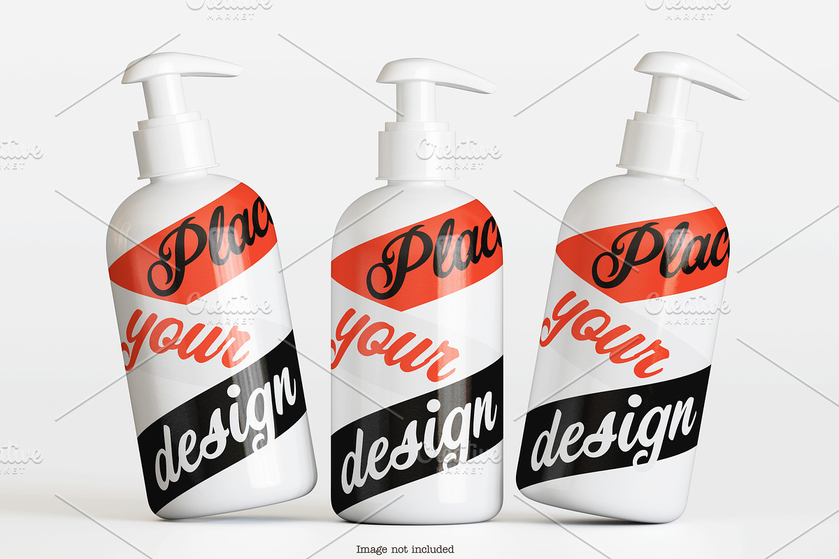 Cosmetic pump mockup bundles, a Cups & Container Mockup by Ambo Ampeng (Photo 30 of 32)