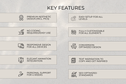 Elementor WordPress Template 'Cahaja, a WordPress Template by highbrandclub (Thumbnail 5 of 9)