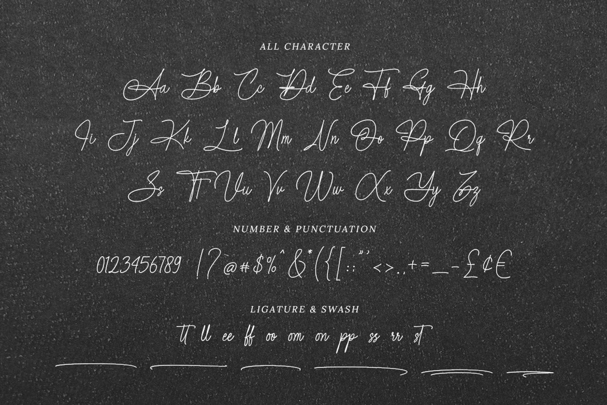 Amsterlusia - Signature Fonts, a Handwritten Font by Bluestype Studio (Photo 9 of 10)