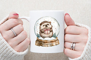Sweet Christmas Woodland Animals Cli, an Illustration by Sublimation Artist (Thumbnail 5 of 6)
