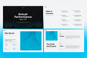 Annual Report Powerpoint Template, a Presentation Template by Eklip Studio (Thumbnail 3 of 5)