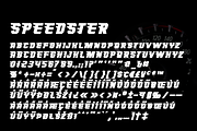 Speedster Font, a Sans Serif Font by Horlleys (Thumbnail 11 of 13)