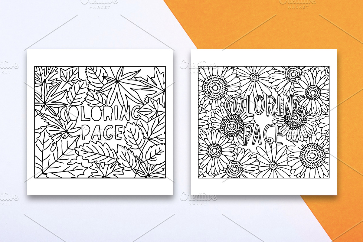 Set of 6 coloring pages, a Decorative Illustration by Lyolya Profitrolya (Photo 4 of 4)