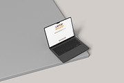 Laptop Mockup, a Product Mockup by MrLetters (Thumbnail 3 of 5)