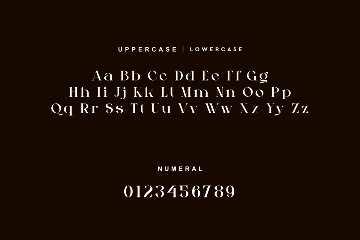 Egraqs - Luxury Serif Font, a Serif Font by QR Design Studio (Photo 8 of 15)