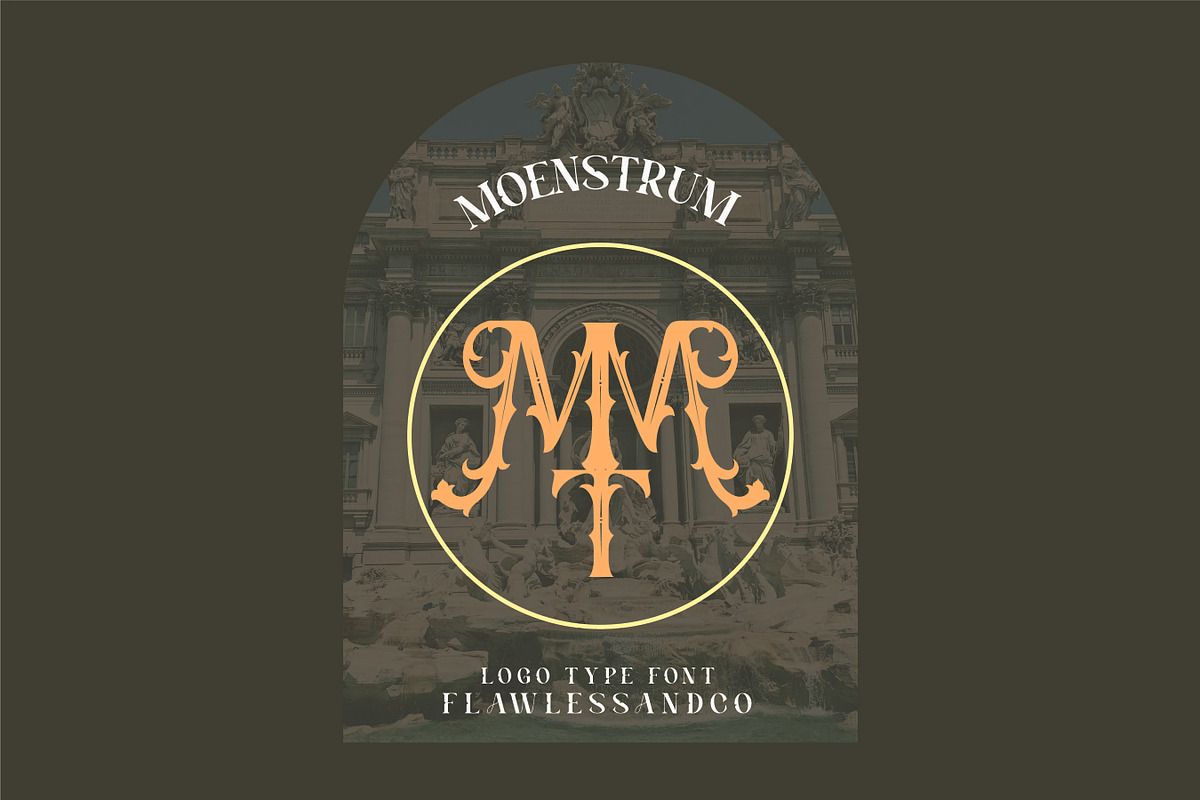 Moenstrum - Victorian Font, a Blackletter Font by Flawless And Co (Photo 9 of 10)