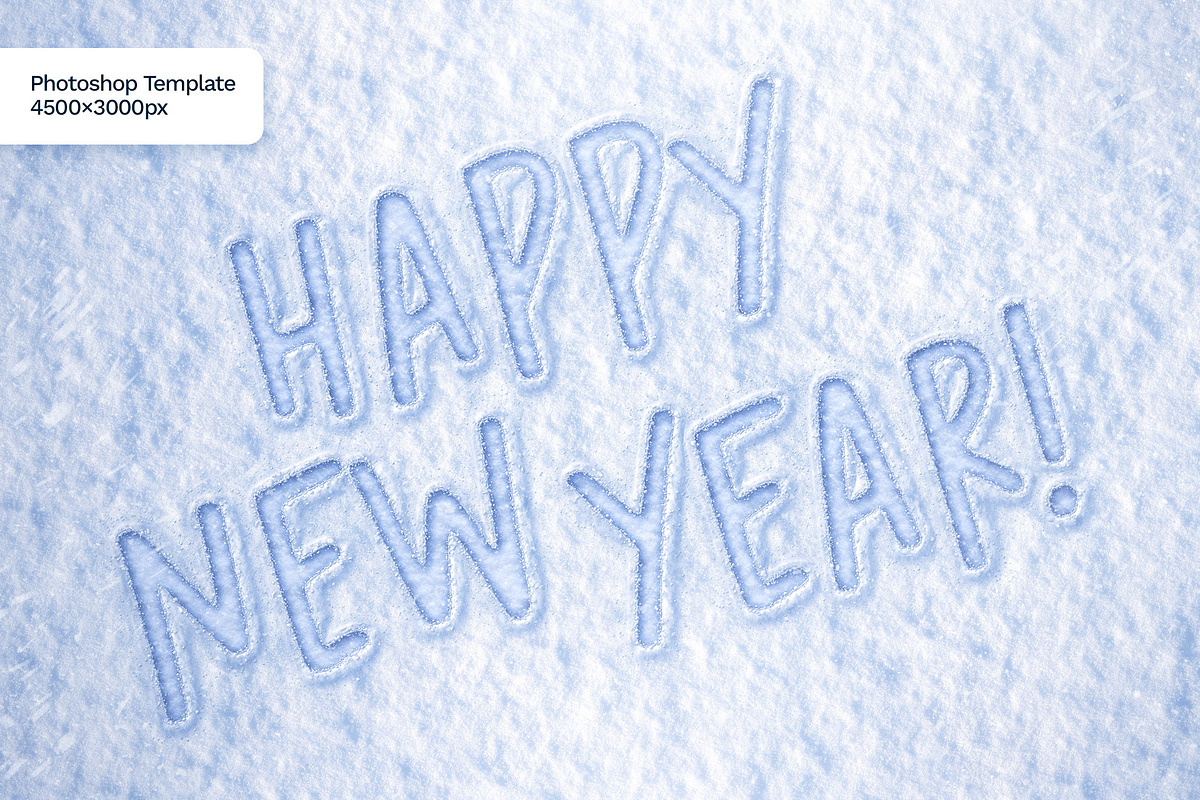 Write on Snow Text Effect, a Layer Style Add-On by Andrew Skoch Design (Photo 3 of 5)
