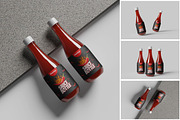 Sauce Bottle Mockup, a Product Mockup by MrLetters (Thumbnail 1 of 5)
