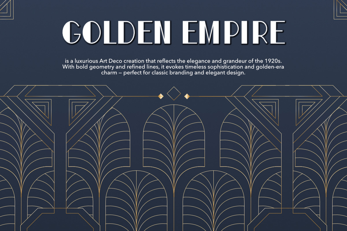 Coler Art Deco Font, a Sans Serif Font by Bayuktx (Photo 8 of 10)