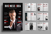 Business Magazine Layout, a Magazine Template by ContestDesign (Thumbnail 1 of 4)