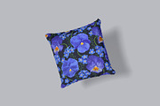 Pansies and Forget-Me-Not Pattern, a Pattern Graphic by MarynaPetrovska (Thumbnail 5 of 12)