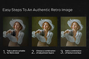 Retro Photo Effects & Overlays, a Preset Add-On by PhotoSpirit (Thumbnail 3 of 12)