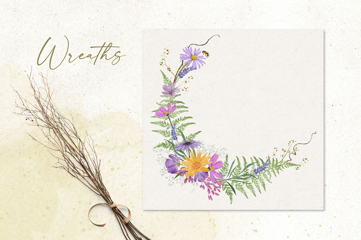 Weeds & Wildflowers Design Set, an Illustration by Maggie Stilwell Design (Photo 8 of 16)