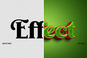 Melon Text Effect, a Layer Style Add-On by dokudokunomi (Thumbnail 3 of 4)