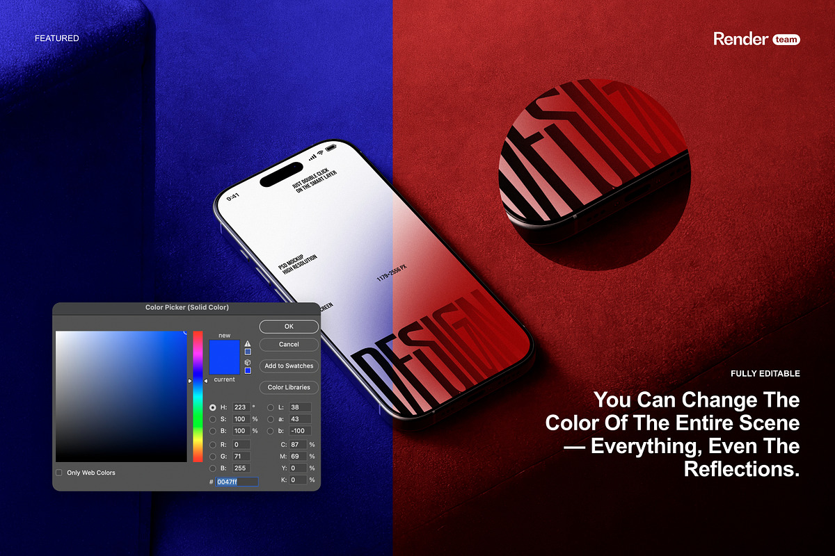 Apple Devices Mockup Set, a Mockup by Renderteam (Photo 3 of 12)