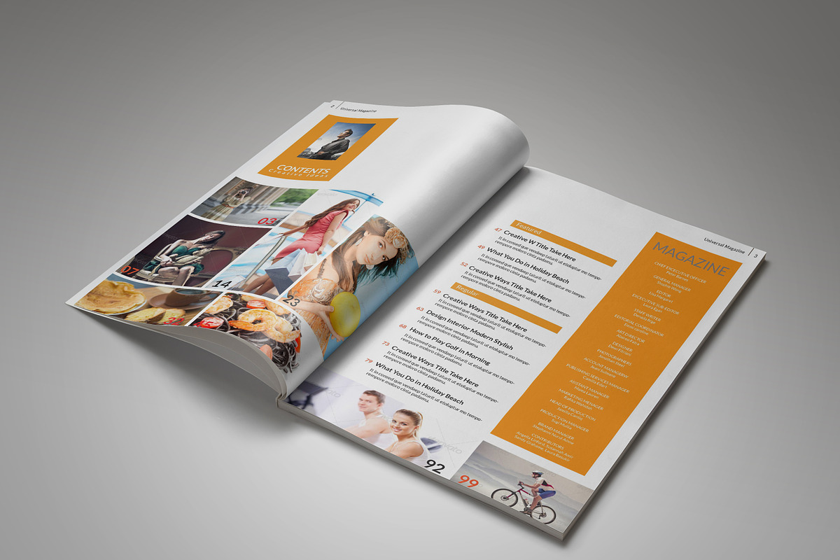 Multi-purpose Magazine Template, a Magazine Template by GreenDesign (Photo 1 of 7)