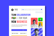 Corporate Landing Page, a Landing Page Template by MightyDesign (Thumbnail 2 of 8)