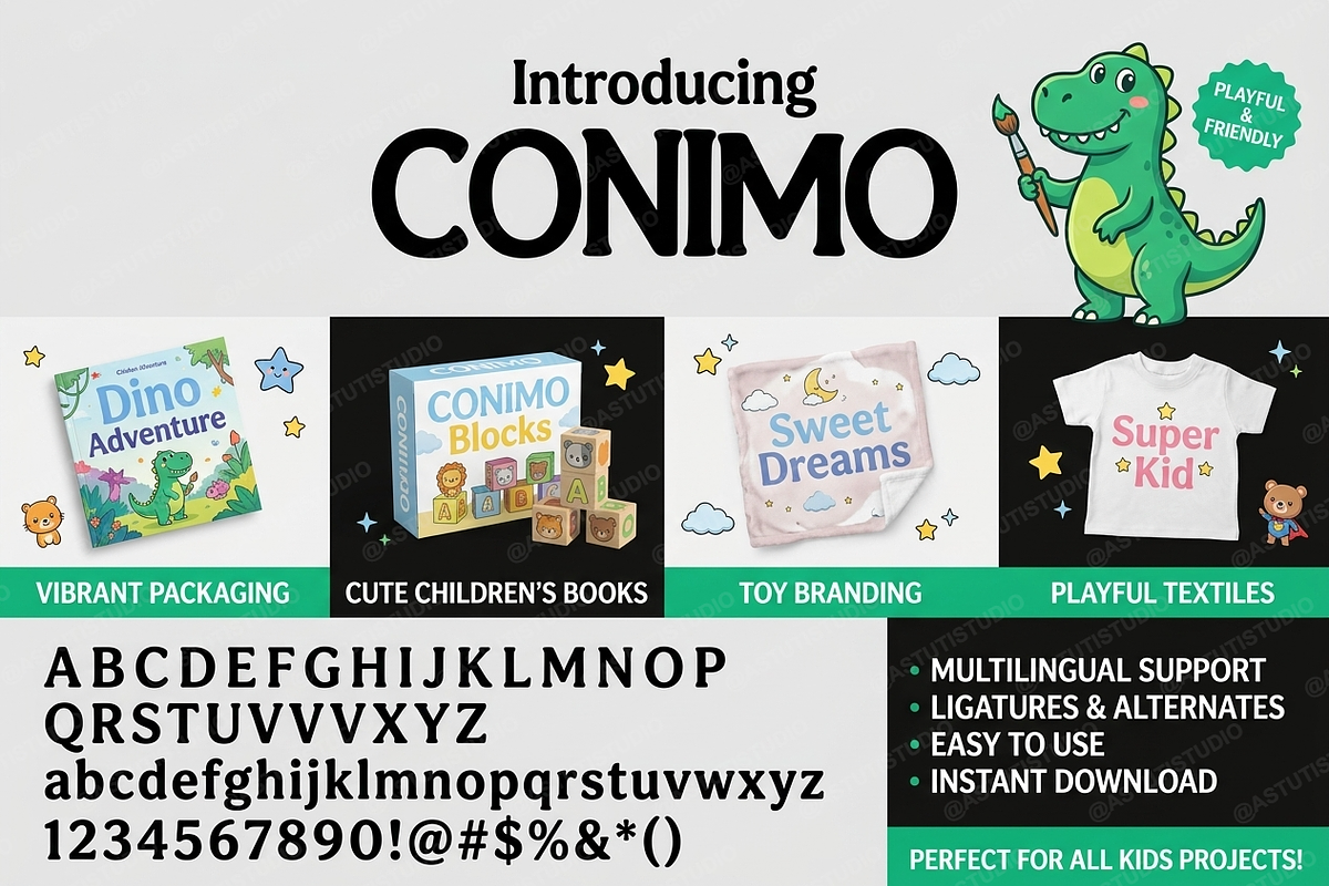 Conimo | A Refined Modern Serif Type, a Serif Font by Astuti Studio (Photo 8 of 23)