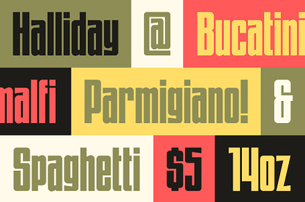 HALLIDAY Font