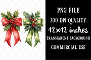 Merry Christmas Sublimation Clipart, an Illustration by Designking (Thumbnail 4 of 5)